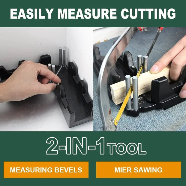 🔥2-in-1 Mitre Measuring Cutting Tool