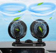 🎁Summer Promotion🎁2022 New Car Rotary Fan-🔥BUY MORE SAVE MORE🔥