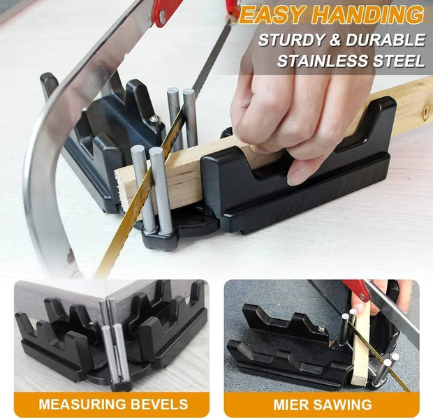 🔥2-in-1 Mitre Measuring Cutting Tool