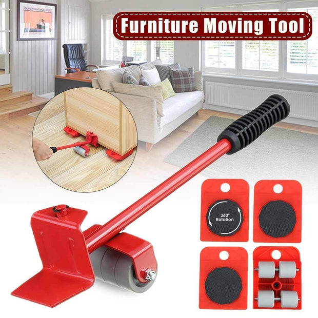 Furniture lift mover tool set