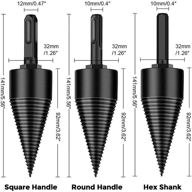 🎁🪓Wood Log Splitter Firewood Drill Bit 🔥BUY 2 FREE SHIPPING🔥