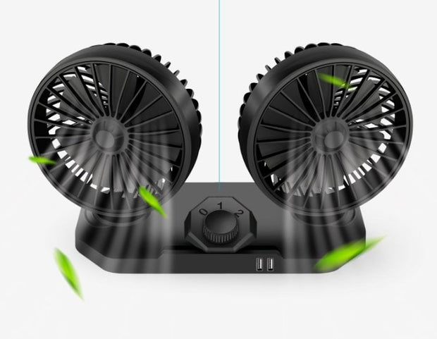 🎁Summer Promotion🎁2022 New Car Rotary Fan-🔥BUY MORE SAVE MORE🔥